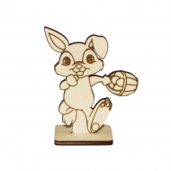 Baza Blank pentru Colorat - Iepuras FC002 - 100x90 mm