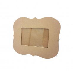 Rama Foto Blank din MDF - 24x19cm - Spatiu Foto 15x10cm - RF10 Rama Foto Blank din MDF - 24x19cm - Spatiu Foto 15x10cm - RF10