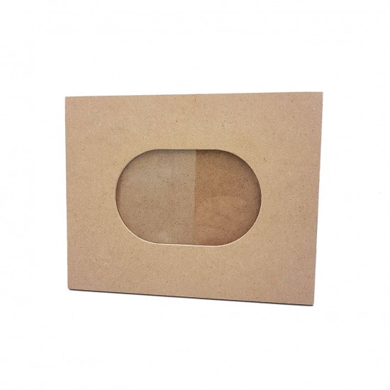 Rama Foto Blank din MDF - 24x19cm - Spatiu Foto 15x10cm - RF6