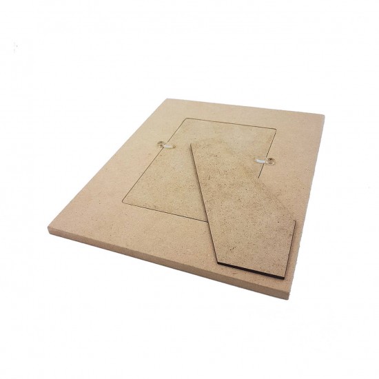 Rama Foto Blank din MDF - 24x19cm - Spatiu Foto 15x10cm - RF4