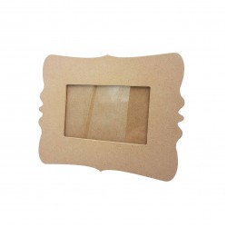 Rama Foto Blank din MDF - 24x19cm - Spatiu Foto 15x10cm - RF11 Rama Foto Blank din MDF - 24x19cm - Spatiu Foto 15x10cm - RF11