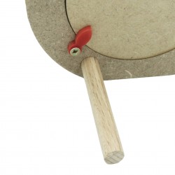 Rama Foto Blank - Model Floare - 16x16 CM Rama Foto Blank - Model Floare - 16x16 CM