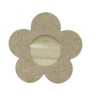 Rama Foto Blank - Model Floare - 16x16 CM