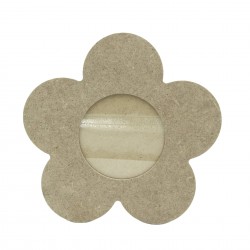 Rama Foto Blank - Model Floare - 16x16 CM