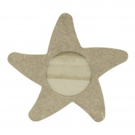 Rama Foto Blank - Model Stea de Mare - 19x17 CM