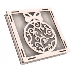 Rama din Placaj de Albasia pentru Muschi sau Licheni - Glob - 200x200x20 mm Rama din Placaj de Albasia pentru Muschi sau Licheni - Glob - 200x200x20 mm