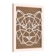 Rama din MDF pentru Muschi sau Licheni - Leu - 350x250x26 mm