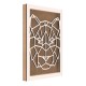 Rama din MDF pentru Muschi sau Licheni - Leu - 350x250x26 mm
