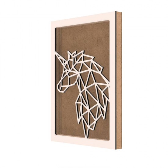 Rama din MDF pentru Muschi sau Licheni - Unicorn - 350x250x26 mm Rama din MDF pentru Muschi sau Licheni - Unicorn - 350x250x26 mm