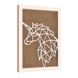 Rama din MDF pentru Muschi sau Licheni - Unicorn - 350x250x26 mm Rama din MDF pentru Muschi sau Licheni - Unicorn - 350x250x26 mm
