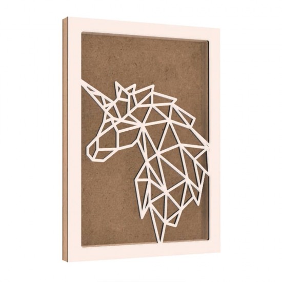 Rama din MDF pentru Muschi sau Licheni - Unicorn - 350x250x26 mm Rama din MDF pentru Muschi sau Licheni - Unicorn - 350x250x26 mm