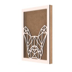 Rama din MDF pentru Muschi sau Licheni - Buldog - 350x250x26 mm