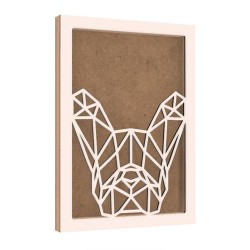 Rama din MDF pentru Muschi sau Licheni - Buldog - 350x250x26 mm