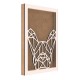 Rama din MDF pentru Muschi sau Licheni - Buldog - 350x250x26 mm Rama din MDF pentru Muschi sau Licheni - Buldog - 350x250x26 mm
