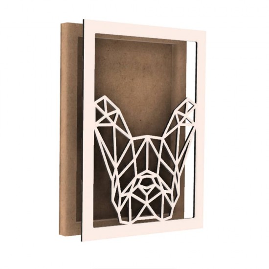 Rama din MDF pentru Muschi sau Licheni - Buldog - 350x250x26 mm Rama din MDF pentru Muschi sau Licheni - Buldog - 350x250x26 mm