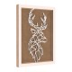 Rama din MDF pentru Muschi sau Licheni - Ren - 350x250x26 mm