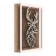 Rama din MDF pentru Muschi sau Licheni - Ren - 350x250x26 mm