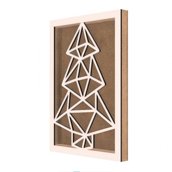 Rama din MDF pentru Muschi sau Licheni - Brad - B1 - 350x250x26 mm Rama din MDF pentru Muschi sau Licheni - Brad - B1 - 350x250x26 mm