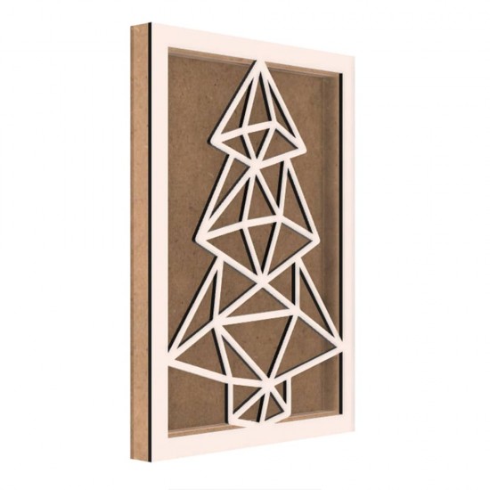 Rama din MDF pentru Muschi sau Licheni - Brad - B1 - 350x250x26 mm Rama din MDF pentru Muschi sau Licheni - Brad - B1 - 350x250x26 mm