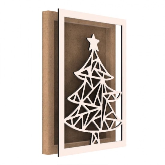 Rama din MDF pentru Muschi sau Licheni - Brad - B2 - 350x250x26 mm Rama din MDF pentru Muschi sau Licheni - Brad - B2 - 350x250x26 mm