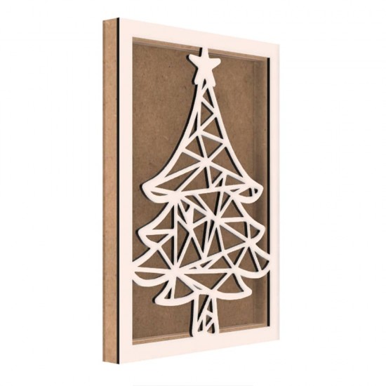 Rama din MDF pentru Muschi sau Licheni - Brad - B3 - 350x250x26 mm Rama din MDF pentru Muschi sau Licheni - Brad - B3 - 350x250x26 mm