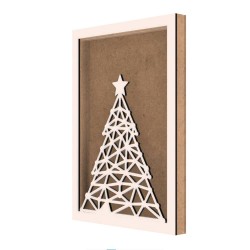 Rama din MDF pentru Muschi sau Licheni - Brad - B4 - 350x250x26 mm