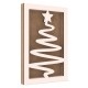 Rama din MDF pentru Muschi sau Licheni - Brad - B5 - 298x198x26 mm
