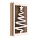 Rama din MDF pentru Muschi sau Licheni - Brad - B5 - 298x198x26 mm