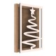 Rama din MDF pentru Muschi sau Licheni - Brad - B5 - 350x250x26 mm