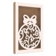 Rama din MDF pentru Muschi sau Licheni - Glob - 298x198x26 mm