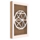 Rama din MDF pentru Muschi sau Licheni - Glob - G2 - 298x198x26 mm