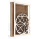 Rama din MDF pentru Muschi sau Licheni - Glob - G3 - 350x250x26 mm
