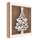 Rama din MDF pentru Muschi sau Licheni - Brad - B3 - 200x200x26 mm