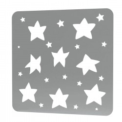 Sablon Reutilizabil Transparent - Stelute - Grosime 1mm