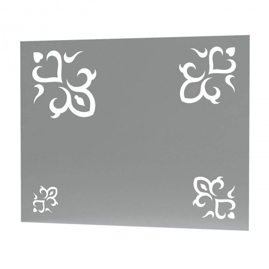 Sablon Reutilizabil Transparent - Colturi - Model 1 - Grosime 1mm