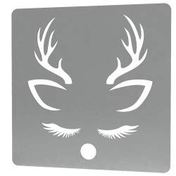 Sablon Reutilizabil Transparent 170x170mm - Renita- Grosime 1mm