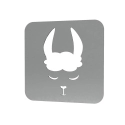 Sablon Reutilizabil Transparent 60x60mm - Lama - Grosime 1mm