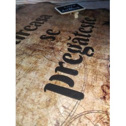 Sablon Reutilizabil Transparent - Mireasa se Pregateste - 297x210 mm - Grosime 1mm