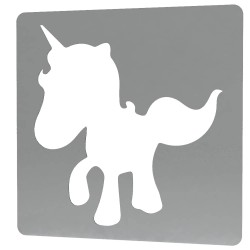 Sablon Reutilizabil Transparent 170x170mm - Unicorn 38 - Grosime 1mm