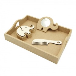 Set Blank pentru Mot - Tematica Elefantel - 4 Piese