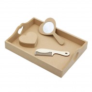 Set Blank pentru Mot - Tematica Inimi - 4 Piese