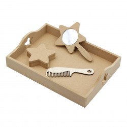 Set Blank - Model Stelute - Tava + Oglinda + Cutie + Pieptene