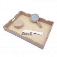 Set Blank - Model Bargy VP2 - Tava + Oglinda + Cutie + Pieptene