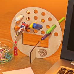 Stand Pixuri si Creioane Rotund