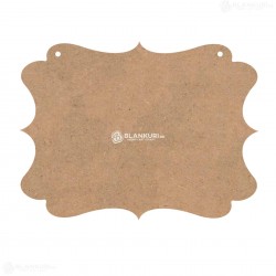 Tablita MDF Perforata 40x30x0.4 cm - Sugary L - Blank