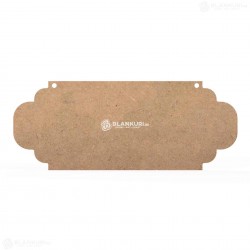 Tablita MDF Perforata 40x16x0.4 cm - 039-L - Blank Tablita MDF Perforata 40x16x0.4 cm - 039-L - Blank