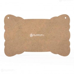 Tablita MDF Perforata 40x26x0.4 cm - 040-L - Blank