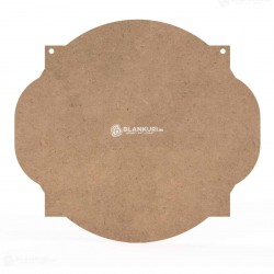 Tablita MDF Perforata 40x36x0.4 cm - 042-L - Blank
