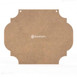 Tablita MDF Perforata 40x32x0.4 cm - 044-L - Blank