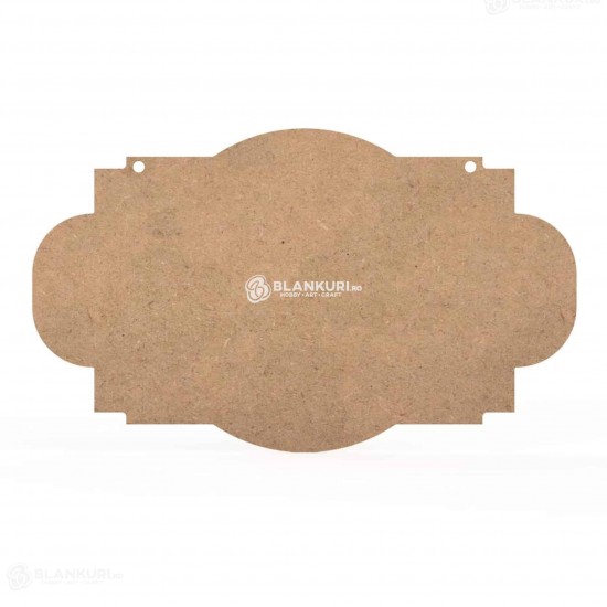 Tablita MDF Perforata 40x24x0.4 cm - 045-L - Blank